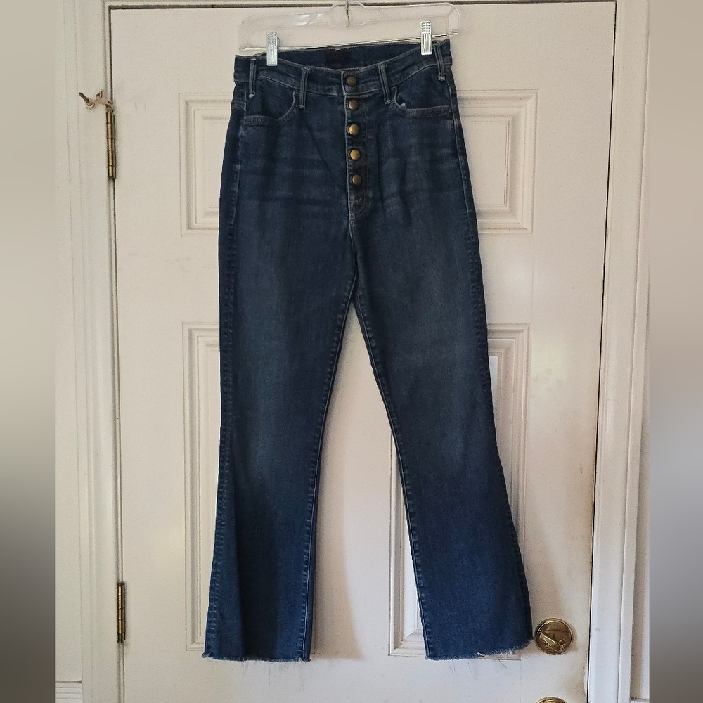 Mother High-Waisted Blue Jeans